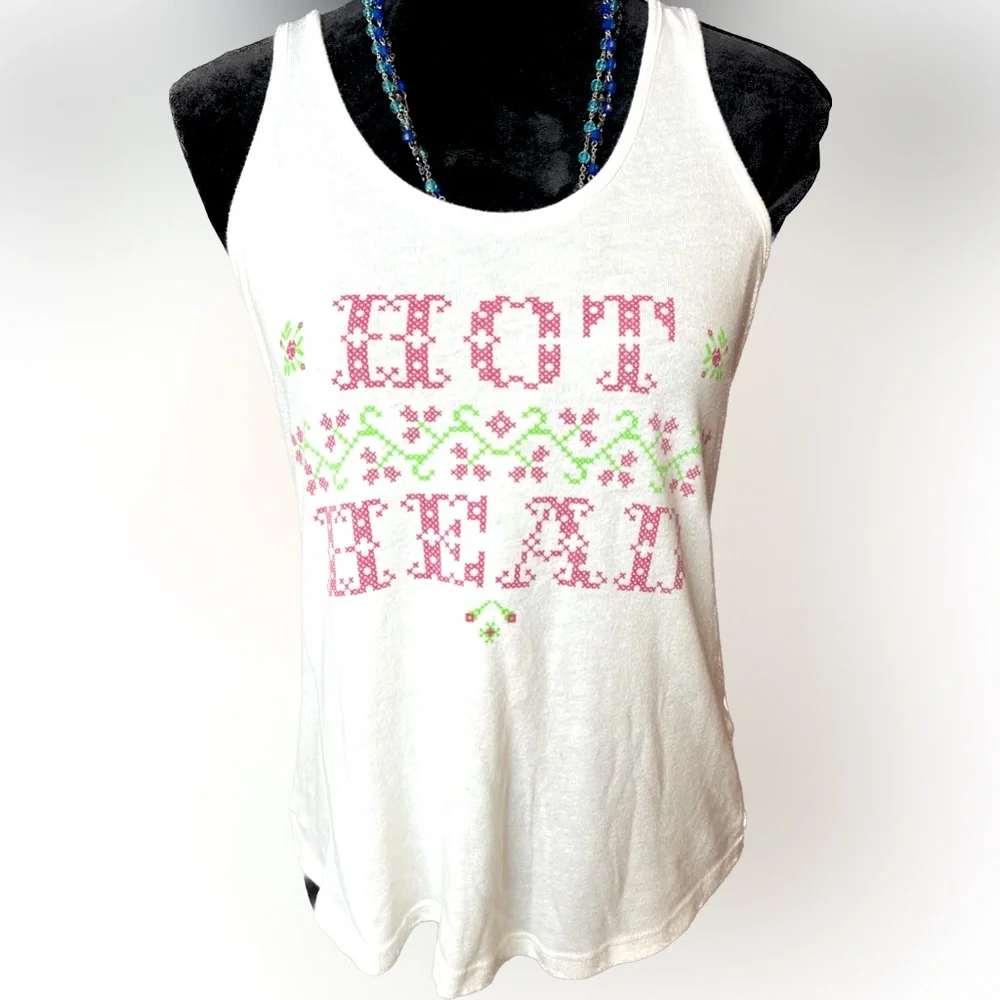 Junk Gypsy Tank Top “Hot Head” EUC